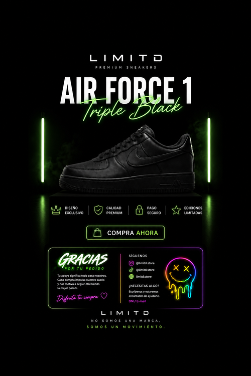 Air Force 1 ’07 White-Black