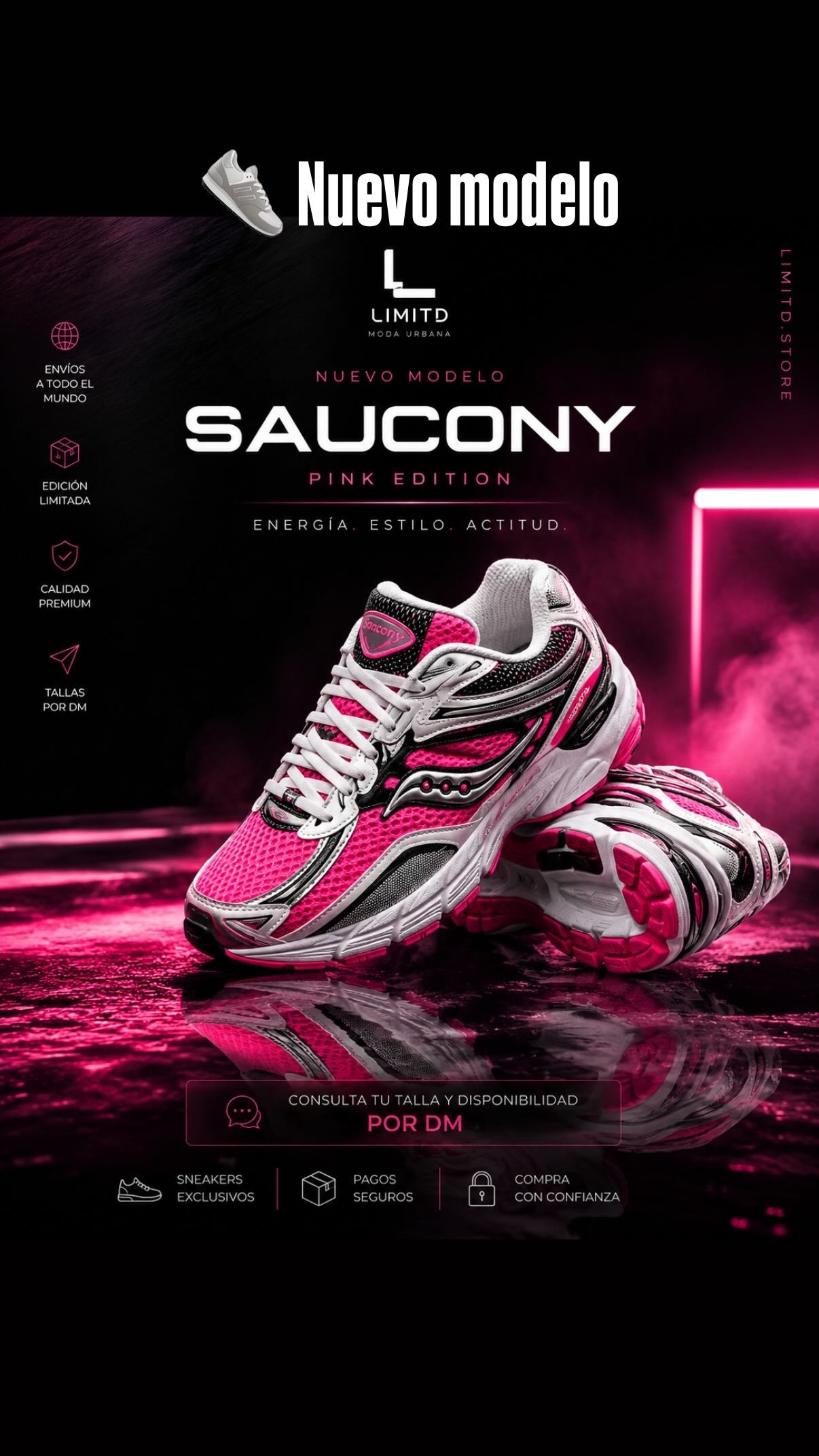 Saucony Pink Edition 💖