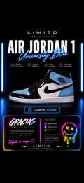 Air Jordan 1 University Blue – Black & White Edition