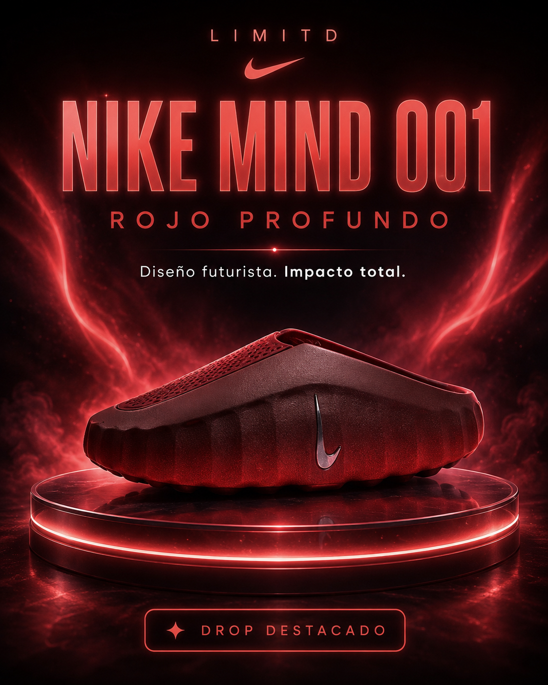 Mind 001 – Rojo Profundo | Edición LIMITD